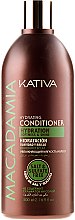 Nawilżająca odżywka do zniszczonych włosów - Kativa Macadamia Hydrating Conditioner — Zdjęcie N3
