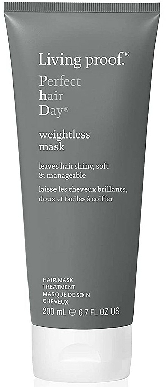 Wygładzająco-nawilżająca maska do włosów - Living Proof Perfect Hair Day Weightless Mask — Zdjęcie N1