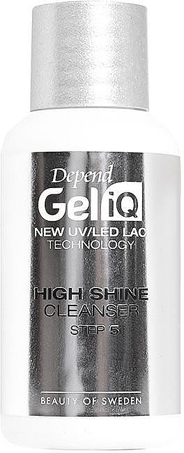 Żelowy zmywacz do paznokci - Depend Cosmetic Gel iQ High Shine Cleanser Step 5 — Zdjęcie N2
