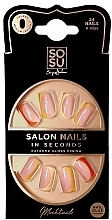 Zestaw sztucznych paznokci - Sosu by SJ Salon Nails In Seconds Mocktail — Zdjęcie N1