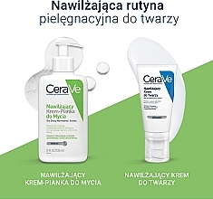 Nawilżający krem-pianka do mycia - CeraVe Hydrating Cream To Foam Cleanser For Normal To Dry Skin — Zdjęcie N5