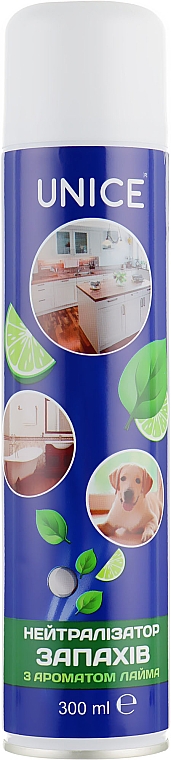 Neutralizator brzydkich zapachów Limonka - Unice — Zdjęcie N1
