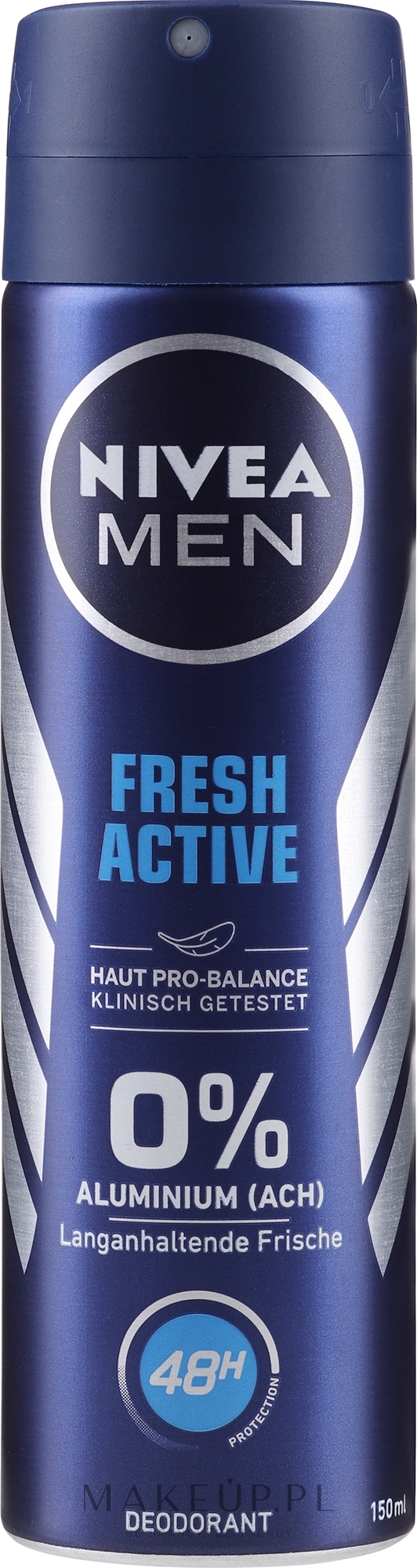 Dezodorant - NIVEA MEN Fresh Active Spray — Zdjęcie 150 ml
