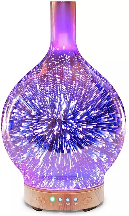 Dyfuzor aromatyczny z nawilżaczem i lampką nocną - Rio-Beauty Ella Glass Aroma Diffuser Humidifier & Night Light — Zdjęcie N1