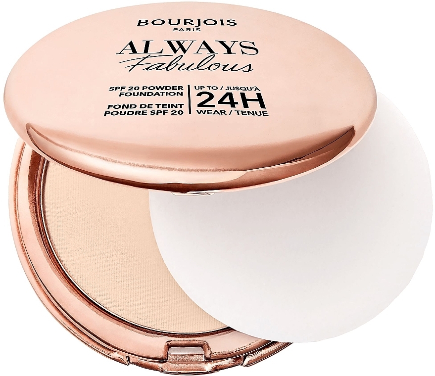 Puder do twarzy - Bourjois Paris Always Fabulous SPF 20 Powder Foundation — Zdjęcie N2