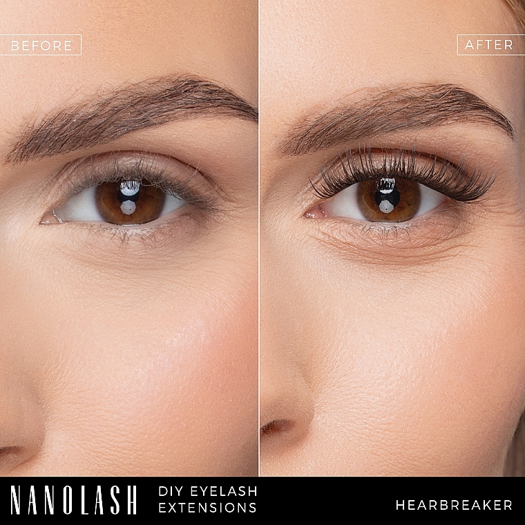 Sztuczne rzęsy - Nanolash Diy Eyelash Extensions Heartbreaker — Zdjęcie N6