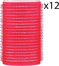 Wałki na rzepy miękkie, d36 mm, czerwone, 12 sztuk - Xhair — Zdjęcie N1