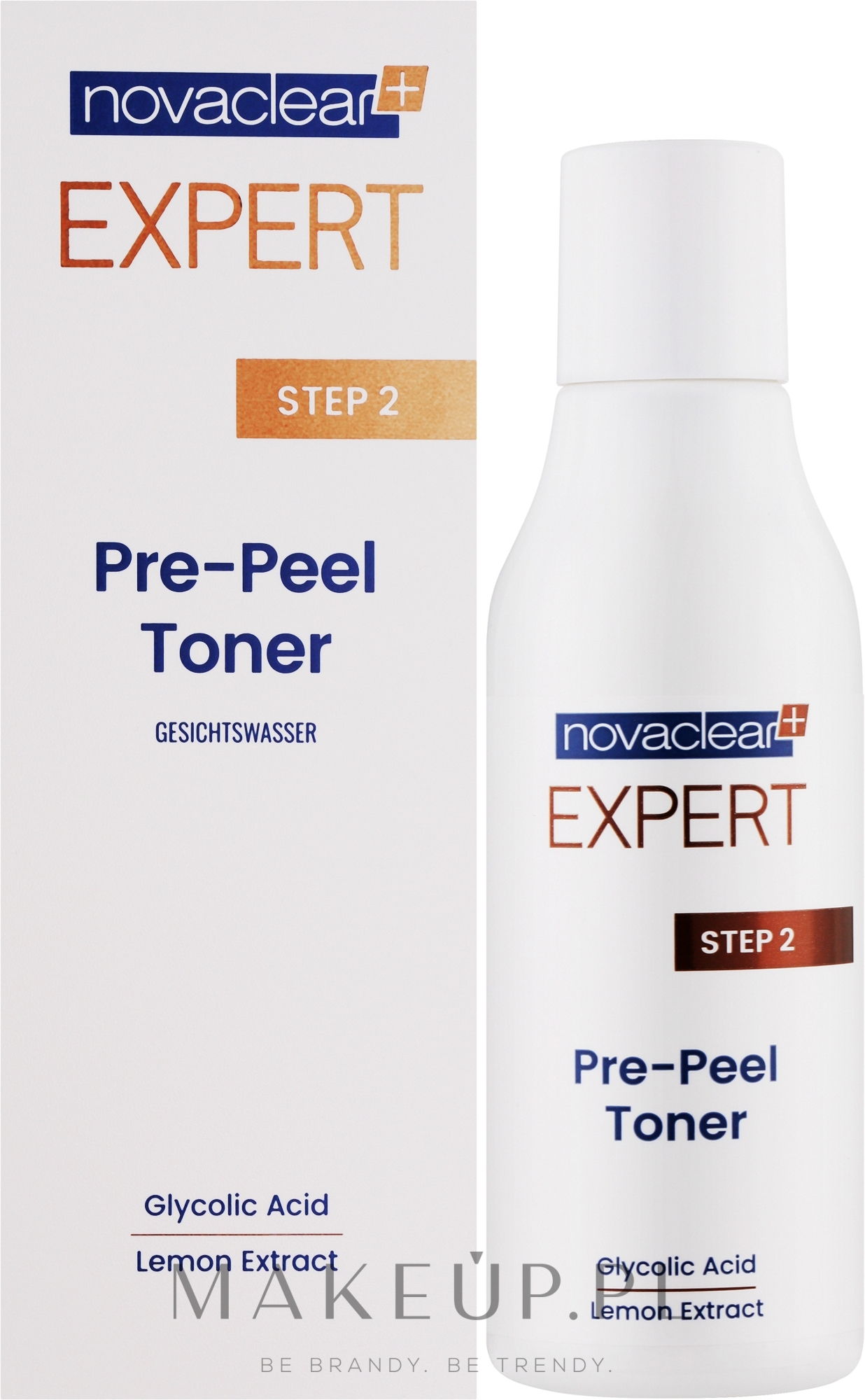 Przeciwtrądzikowy tonik do twarzy - Novaclear Expert Step 2 Pre-Peel Toner — Zdjęcie 150 ml