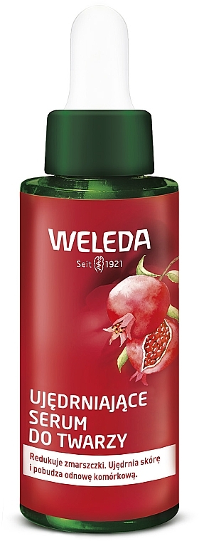Serum ujędrniające z peptydami granatu i maku - Weleda Pomegranate & Poppy Peptide Firming Serum — Zdjęcie N1