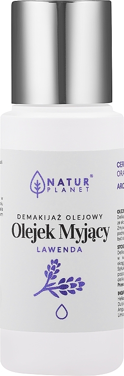Olejek myjący do twarzy Lawenda - Natur Planet Oil Lavender