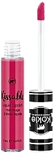 Matowa szminka do ust w płynie - Kokie Professional Kissable Matte Liquid Lipstick — Zdjęcie N1