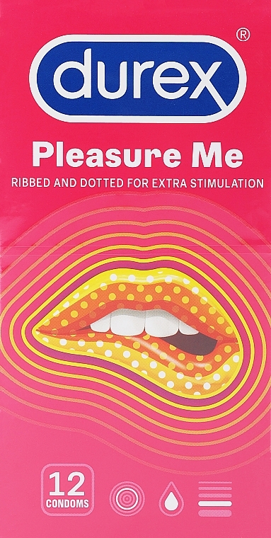 Prezerwatywy, 12 sztuk - Durex Love Pleasure Me — Zdjęcie N1