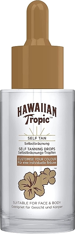 Samoopalacz w kroplach - Hawaiian Tropic Self Tan Drops — Zdjęcie N1