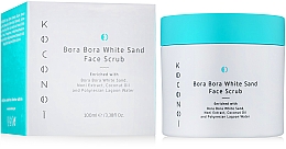 Kup Delikatny peeling do twarzy z białym piaskiem z plaż Bora Bora - Koconoi Bora Bora White Sand Face Scrub