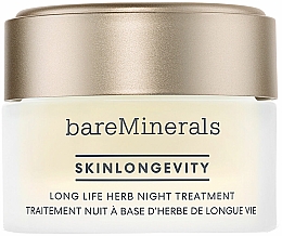 Kup Krem do twarzy na noc - Bare Minerals Skinlongevity Long Life Herb Night Treatment