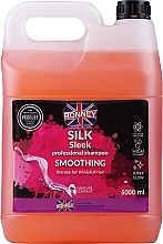 Szampon do włosów z proteinami jedwabiu - Ronney Professional Silk Sleek Smoothing Shampoo — Zdjęcie N5