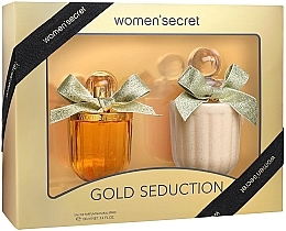 Women Secret Gold Seduction - Zestaw (edp/100ml + sh/gel/100ml) — Zdjęcie N1