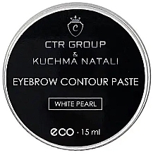 Pasta do konturowania brwi - CTR White Pearl Eyebrow Contour Paste — Zdjęcie N1