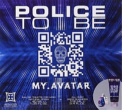 Kup Police To Be My Avatar for Man - Zestaw (edt/40ml + shamp/100ml)