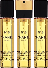 Chanel N°5 Purse Spray Refills - Woda perfumowana (edp/3x20ml) — Zdjęcie N2