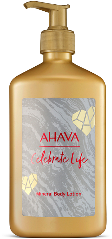 Mineralny balsam do ciała - Ahava Deadsea Water Celebrate Life Mineral Body Lotion — Zdjęcie N1