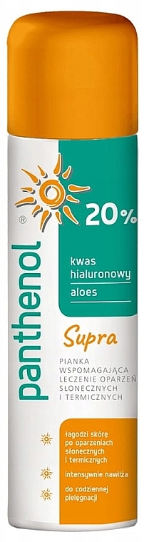 Pianka do ciała Panthenol 20% - Biovena Panthenol Supra Foam — Zdjęcie N1