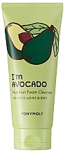 Pianka oczyszczająca - Tony Moly I'm Avocado Nutrition Foam Cleanser — Zdjęcie N1