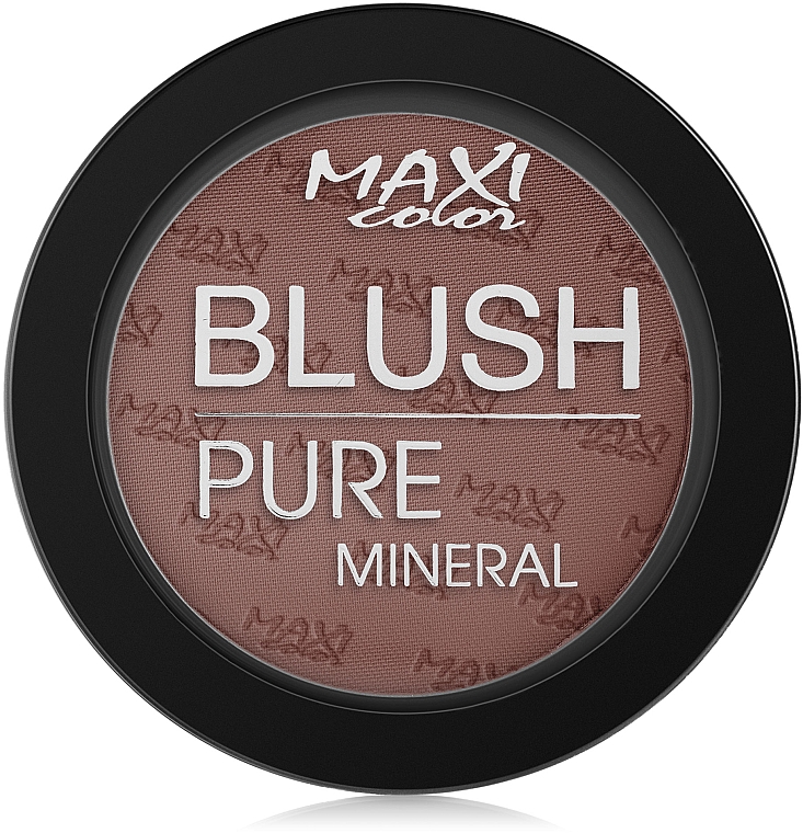 Róż do policzków - Maxi Color Mineral Pure