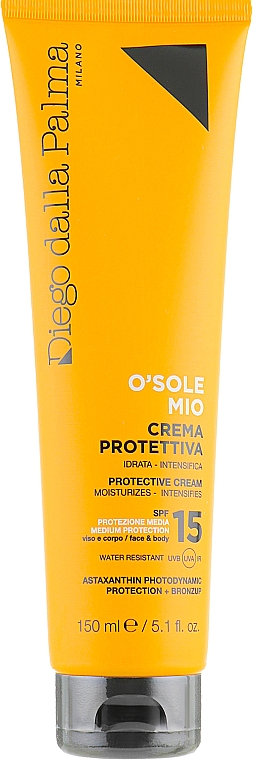 Krem przeciwsłoneczny do twarzy i ciała - Diego Dalla Palma O'Solemio Protective Cream SPF15 — Zdjęcie N2