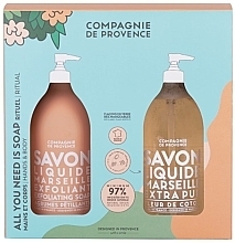 Kup Zestaw - Compagnie De Provence All You Need is Soap Hand & Body Set (soap/2x495ml)