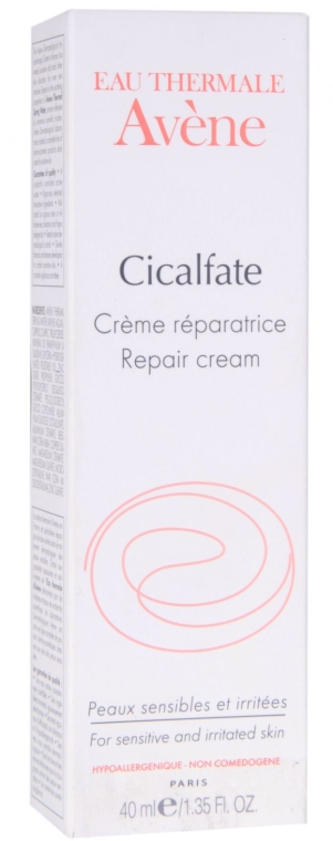 Antybakteryjny krem regenerujący do twarzy - Avene Cuivre-Zinc Cicalfate Repair Cream — Zdjęcie N2