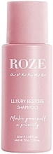 Luksusowy szampon rewitalizujący do włosów - Roze Avenue Luxury Restore Shampoo Travel Size — Zdjęcie N1