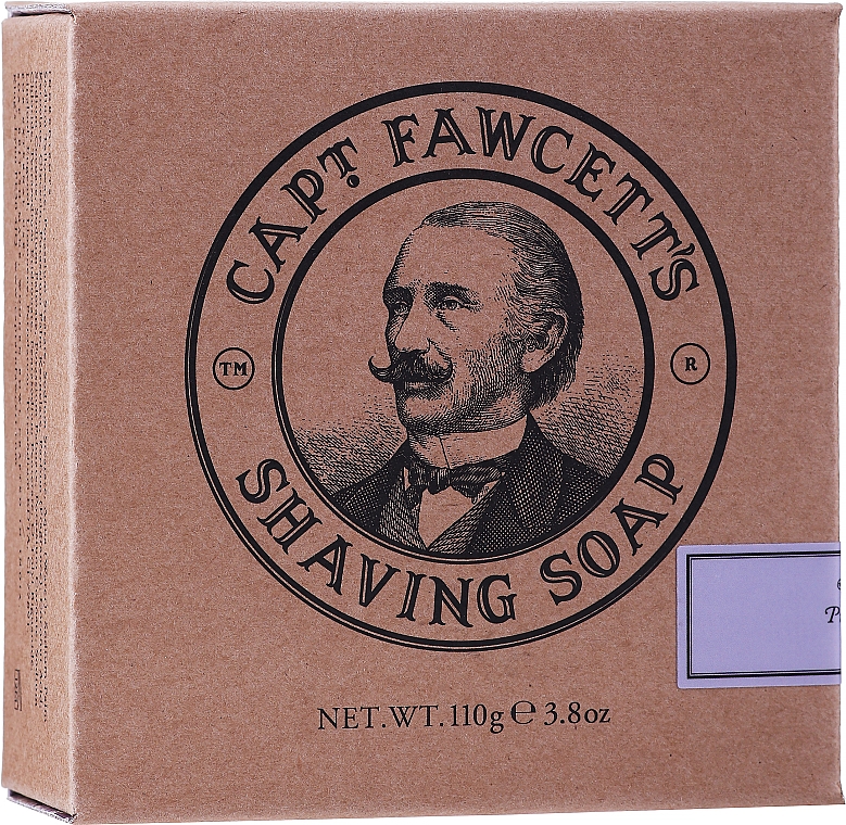 Luksusowe delikatnie perfumowane mydło do golenia - Captain Fawcett Shaving Soap — Zdjęcie N2