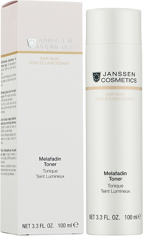 Krem przeciwzmarszczkowy na dzień - Janssen Cosmetics Melafadin Toner — Zdjęcie N1