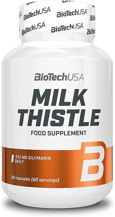 Suplement diety Ostropest plamisty - BiotechUSA Milk Thistle — Zdjęcie N1