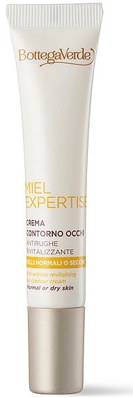 Krem pod oczy - Bottega Verde Mielexpertise Anti-Wrinkle Revitalising Eye Contour Cream — Zdjęcie N1