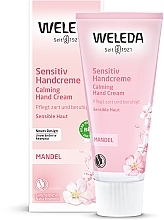Krem z migdałami do wrażliwej skóry dłoni - Weleda Almond Sensitive Skin Hand Cream — Zdjęcie N2