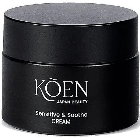 Kojący krem do skóry wrażliwej - Koen Japan Beauty Kan Sensitive & Sothe Cream — Zdjęcie N1