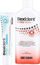 Zestaw - Isdin Bexident Encias (toothpaste/75ml + mouth/wash/500ml) — Zdjęcie N2