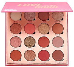 Paleta cieni do powiek - Makeup Obsession Love Is My Drug Eyeshadow Palette  — Zdjęcie N2