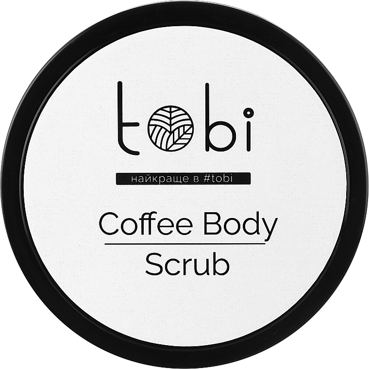 Kawowy peeling do ciała z naturalnymi olejkami - Tobi Cofee Body Scrub — Zdjęcie N1