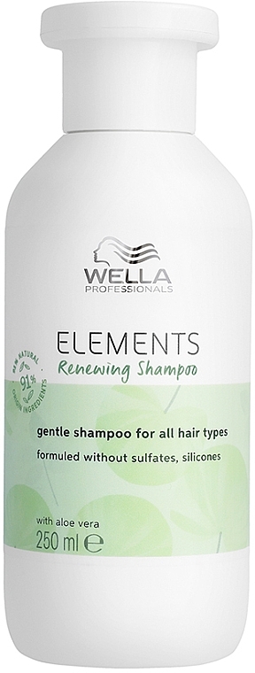 Odżywiający szampon bez parabenów do wszystkich rodzajów włosów - Wella Professionals Elements