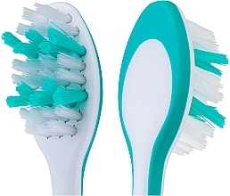 Miękka szczoteczka do zębów, turkusowo-żółta - Elmex Sensitive Toothbrush Extra Soft — Zdjęcie N3