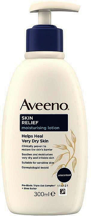 Silnie nawilżający balsam do skóry bardzo suchej - Aveeno Skin Relief Moisturising Lotion Helps Heal Very Dry Skin — Zdjęcie N1