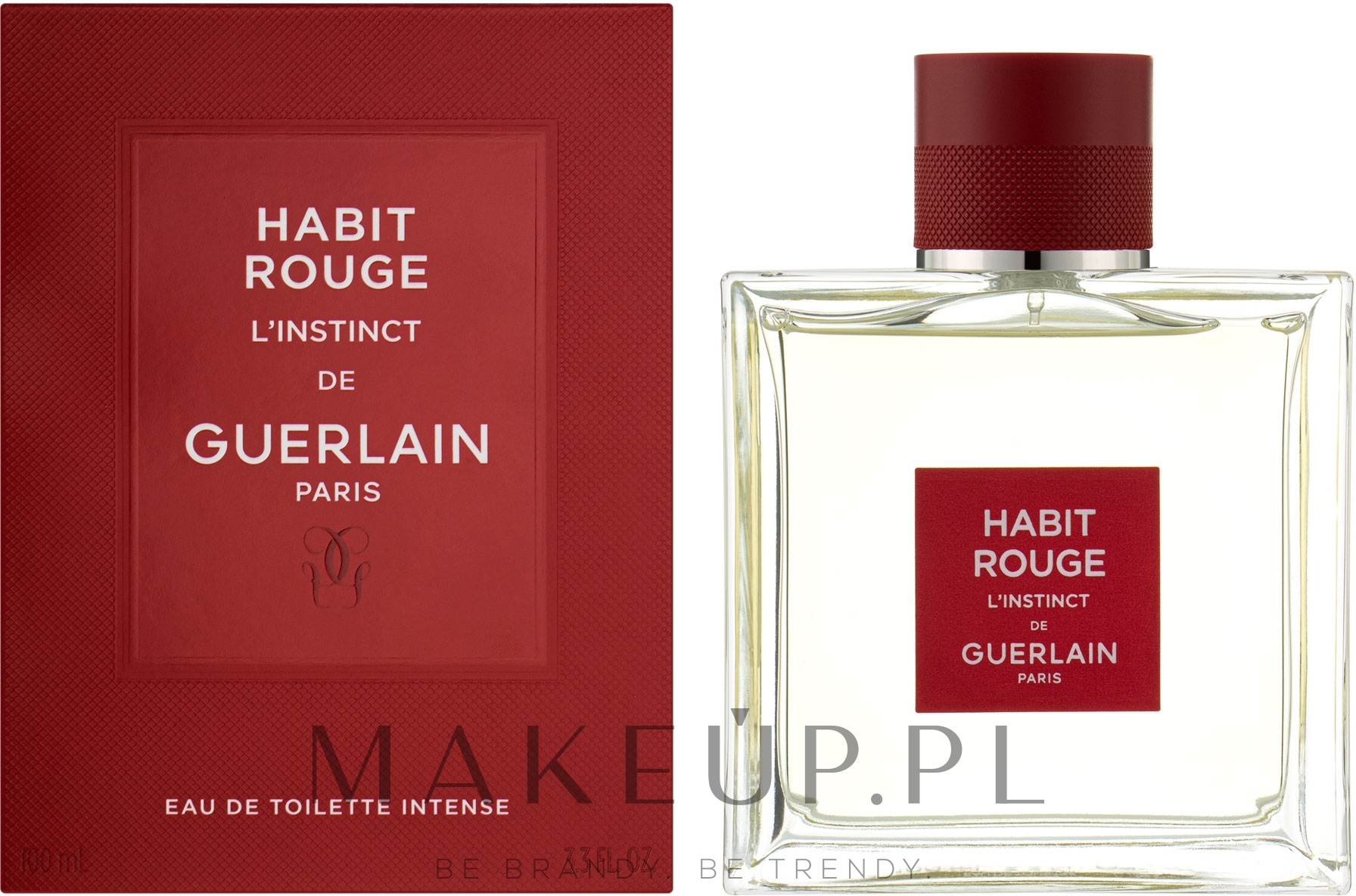 Guerlain Habit Rouge L'Instinct - Woda toaletowa — Zdjęcie 100 ml