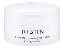 Kup PRZECENA! Rozjaśniająca maska glinkowa do twarzy - Pil'aten Charcoal Cleansing Jelly Mask Face Mask *