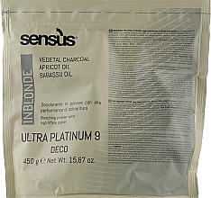 Rozjaśniacz, 9 tonów - Sensus InBlonde Deco Ultra Platinum 9 Bleaching Powder — Zdjęcie N1
