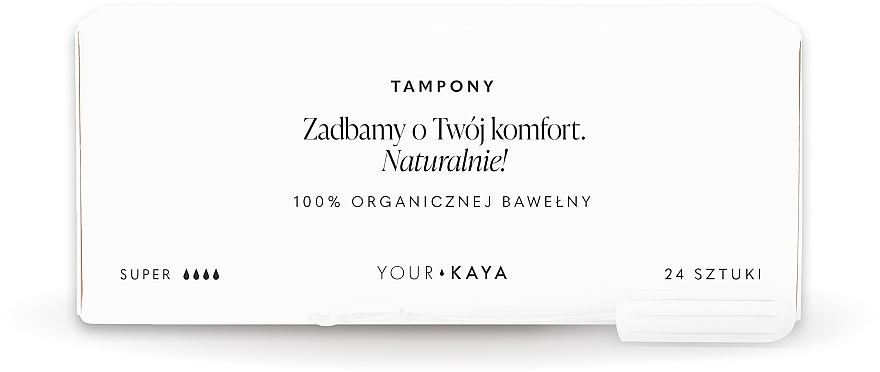 Tampony super, 24 szt. - Your Kaya — Zdjęcie N2