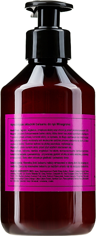 Balsam do rąk Winogrono - Soap&Friends Shea Line Grape Hand Balm — Zdjęcie N2