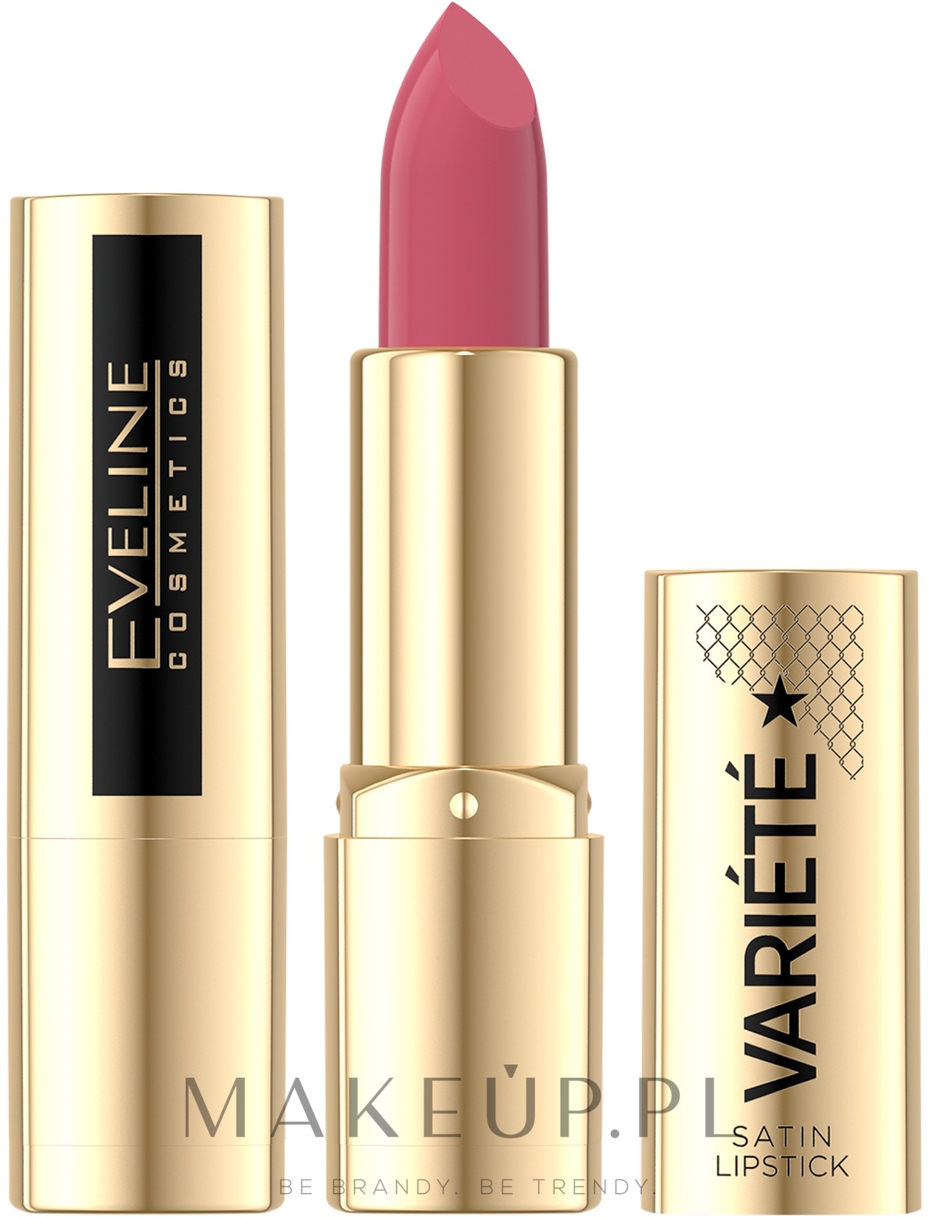 Pomadka w sztyfcie - Eveline Cosmetics Variété Satin Lipstick — Zdjęcie 01 - Rendez Vous